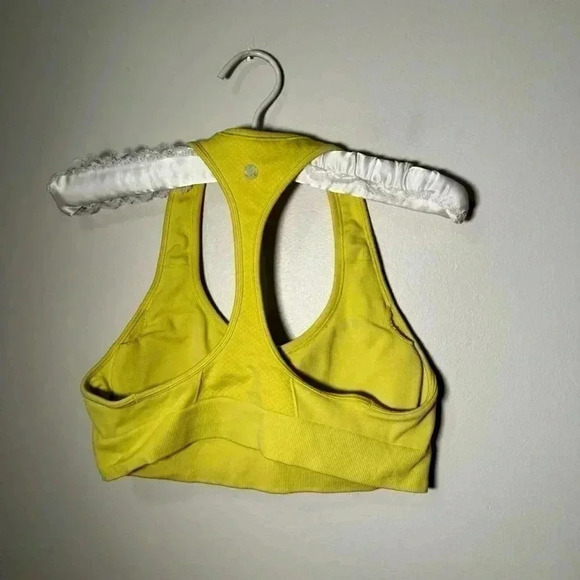 Lululemon Ebb & Flow Bra Heathered Split Pea 4 - Picture 7 of 8